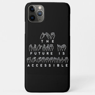 Die Zukunft ist zugänglich ASL-Gebärdensprache Case-Mate iPhone Hülle