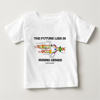Die Zukunft liegt im Abbau von Genen (DNA-Replikat Baby T-shirt