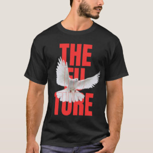 Die Zukunft – Motivierende Typografie-Zitat T-Shirt