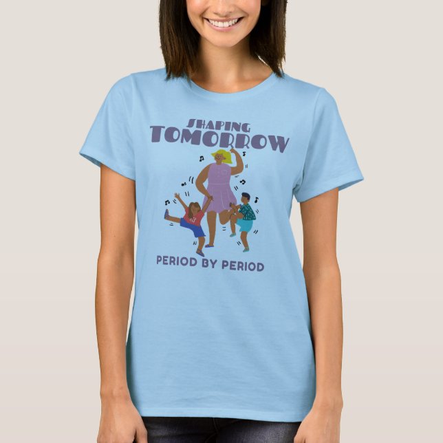 Die Zukunft Periode für Periode Klassenlehrer T-Shirt (Vorderseite)