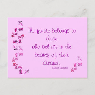 Die Zukunft Postkarte