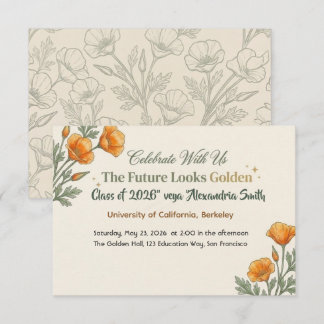 Die Zukunft sieht golden aus Flache Speicher das D Save The Date