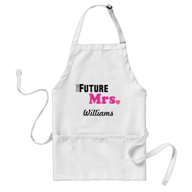 Die zukünftige Frau Custom Apron Schürze (Vorne)