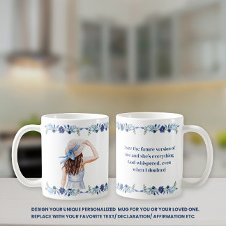 Die zukünftige Version von mir Personalisierter Te Kaffeetasse