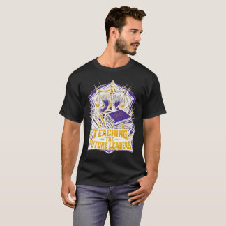 Die zukünftigen Führer unterrichten, Schule T-Shirt