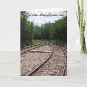 Die Zusammenführung von Eisenbahn und zwei Leben w Karte