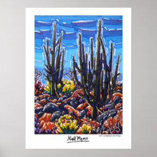 Die zwei Giants des Gipfel-Plakats Poster