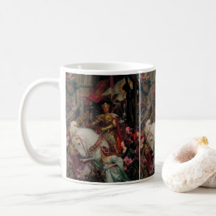 Die zwei Kronen von Sir Frank Bernard Dicksee Kaffeetasse