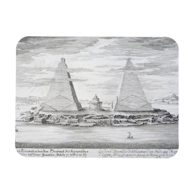 Die zwei Pyramiden von Moeris, König von Ägypten u Magnet (Horizontal)