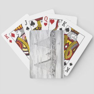 Die zwei Pyramiden von Moeris, König von Ägypten u Spielkarten