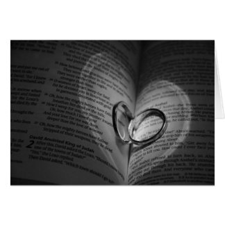 Die zwei Ringe der Männer in der Bibel