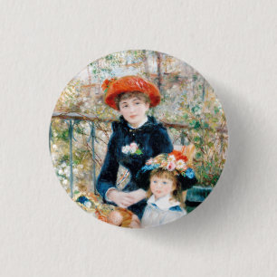Die zwei Schwestern auf der Terrasse Auguste Renoi Button