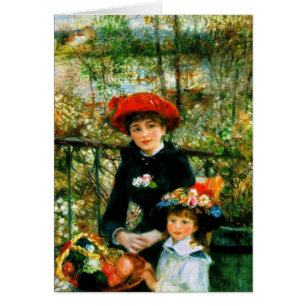 Die zwei Schwestern des Renoir auf der Terrasse