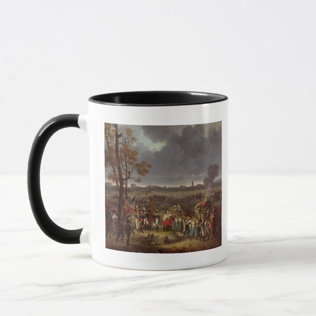 Die zweite Belagerung von Mantua Tasse (Links)