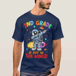 Die zweite Stufe ist aus dieser Weltraumrakete T-Shirt