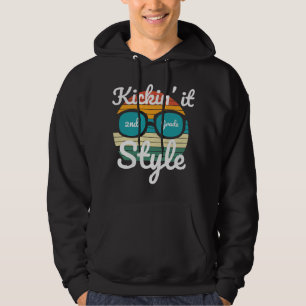 Die zweite Stufe zurück an die Schulkinder Hoodie