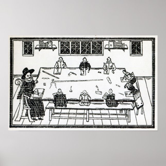 Die zweite Tabelle der guten Kultur Poster (Vorne)