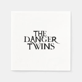 Die Zwillinge der Gefahr: BlackBerry (schwarz) Serviette