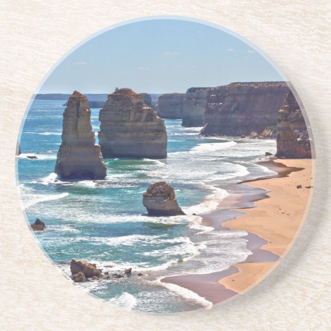 Die zwölf Apostel, Victoria, Australien Getränkeuntersetzer (Vorne)