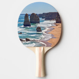 Die zwölf Apostel, Victoria, Australien Tischtennis Schläger