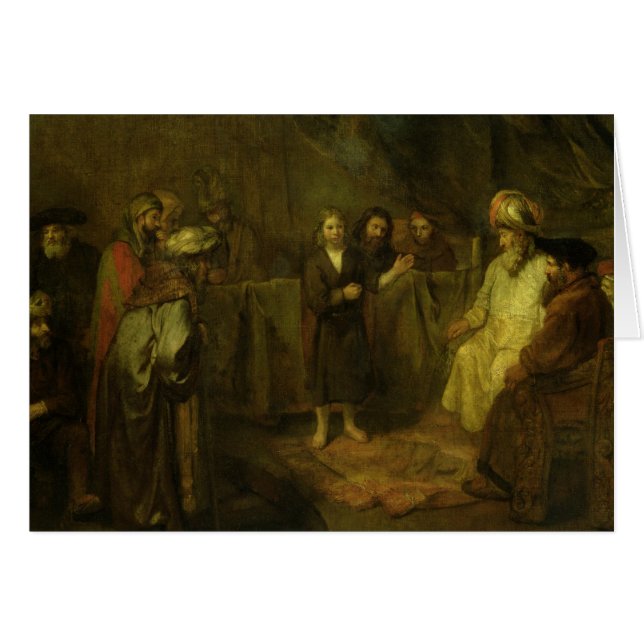 Die zwölf Jährigen Jesus vor (Vorderseite (Horizontal))