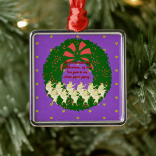 Die zwölf Tage der Weihnachtsammlung: Tag 11 Silbernes Ornament