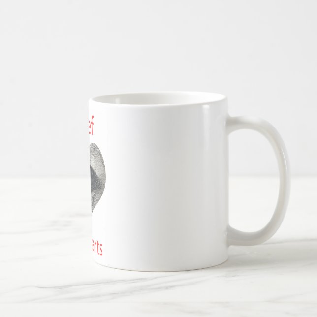 Dieb der Herzen Kaffeetasse (Rechts)