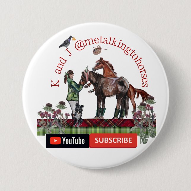 Diebstahl-Riboon Button (Vorderseite)