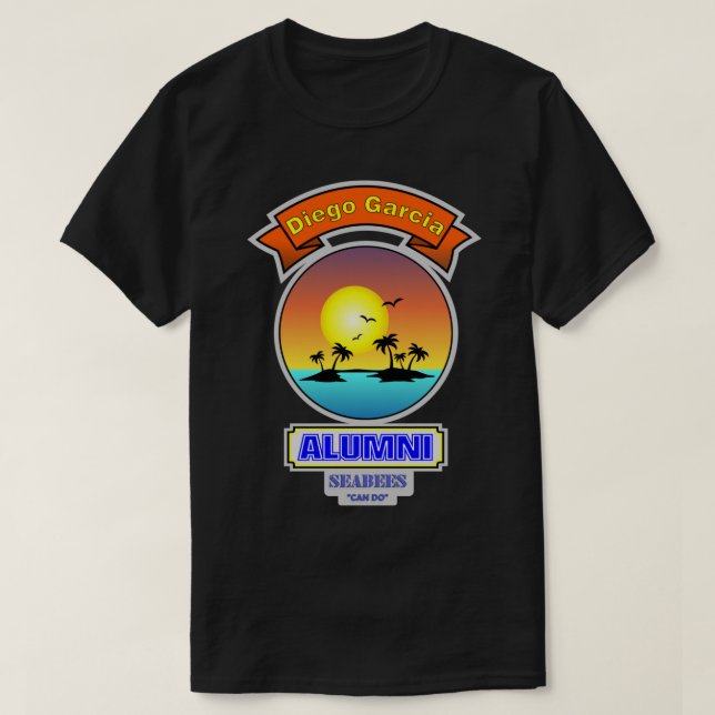 Diego Garcia Alumni T-Shirt (Design vorne)
