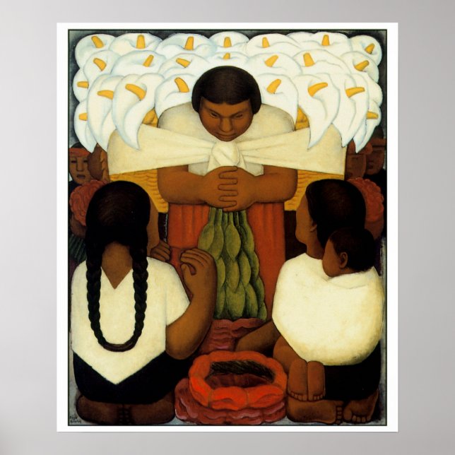 Diego Rivera Art Poster Wählen Sie Ihre Größe aus (Vorne)