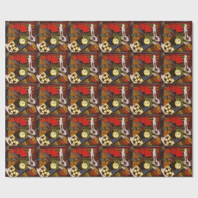 Diego Rivera, Der Wecker, Geschenkpapier (Flach)