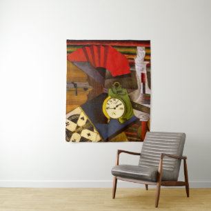 Diego Rivera Der Wecker Surrealismus Kunst Wandteppich