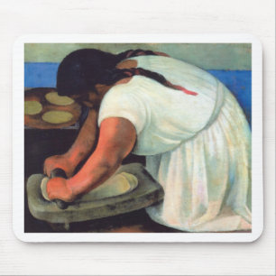 Diego Rivera - La Molendera, 1923 Mousepad
