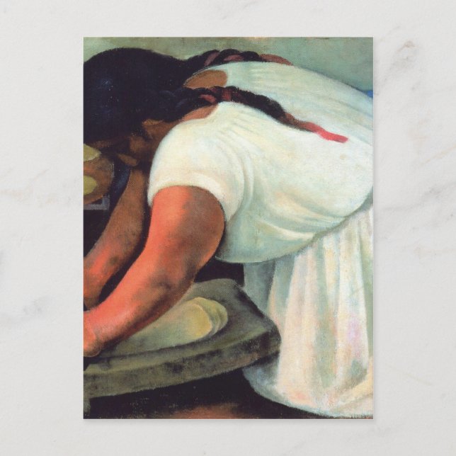 Diego Rivera - La Molendera, 1923 Postkarte (Vorderseite)