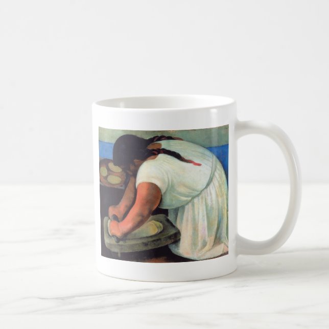 Diego Rivera - La Molendera, 1923 Tasse (Rechts)