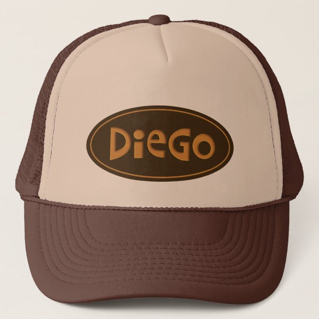 DIEGO Trucker Hat Truckerkappe (Vorderseite)
