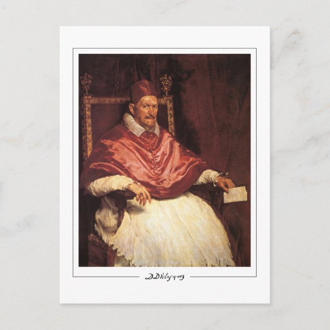 Diego Velázquez #95 - Fine Art Postcard Postkarte (Vorderseite)