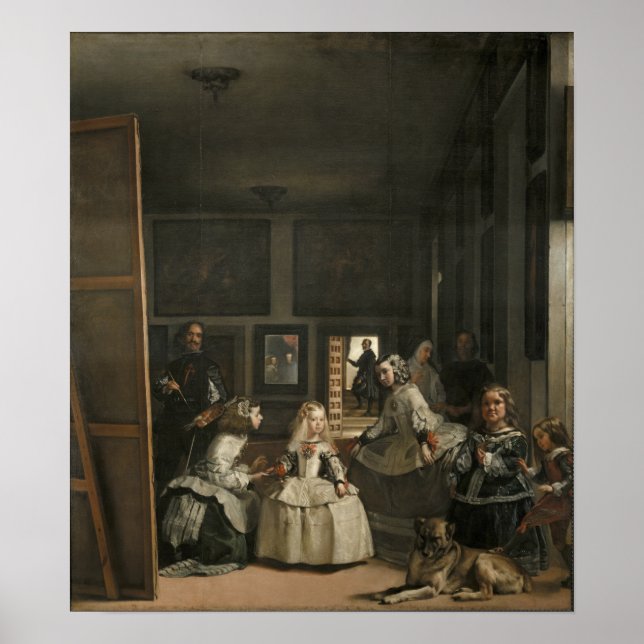 Diego Velazquez Las Meninas Poster (Vorne)