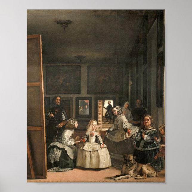Diego Velazquez - Las Meninas Poster (Vorne)