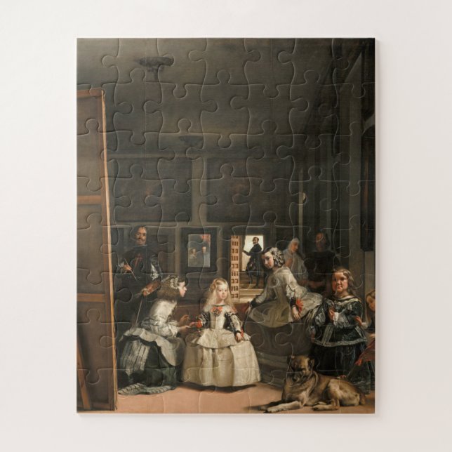 Diego Velazquez - Las Meninas Puzzle (Vertikal)