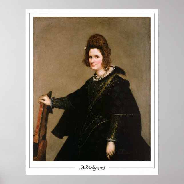 Diego Velázquez Zedign Art Poster #1 (Vorne)