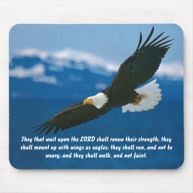 Diejenigen, die auf den Herrn warten Mousepad (Vorne)