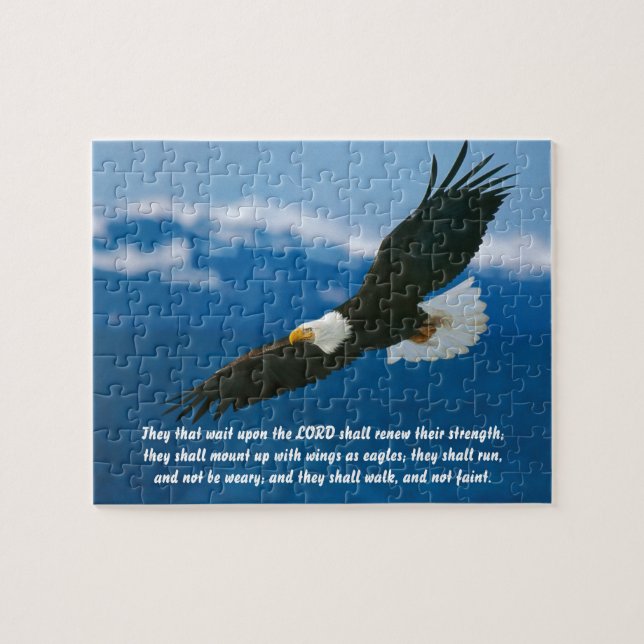 Diejenigen, die auf den Herrn warten Puzzle (Horizontal)