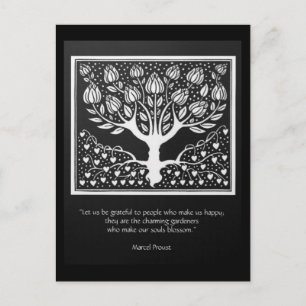 Diejenigen, die das Soul blühen lassen Postkarte