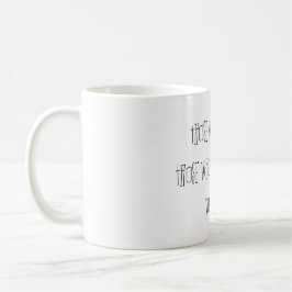 Diejenigen, die mehr tun können, Freiwillige Typog Tasse