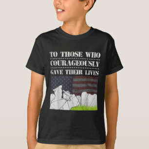 Diejenigen, die mutig ihr Leben in Erinnerung brac T-Shirt