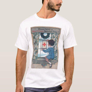 Dienstflagge des Roten Kreuzes (US00202B) T-Shirt