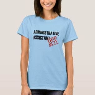 Dienstfreie Admin-Vorlage T-Shirt