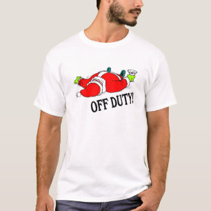 Dienstfreie Sankt (betrunken) T-Shirt