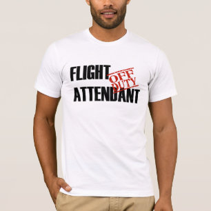 Dienstfreier Flugbegleiter T-Shirt